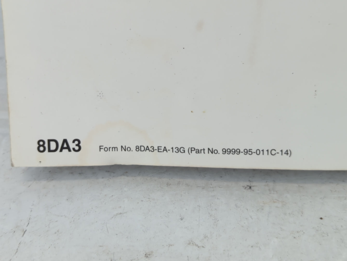 2014 Mazda Cx-9 Owners Manual Book Guide P/N:9999-95-011C-14 8DA3-13G OEM Used Auto Parts - Oemusedautoparts1.com
