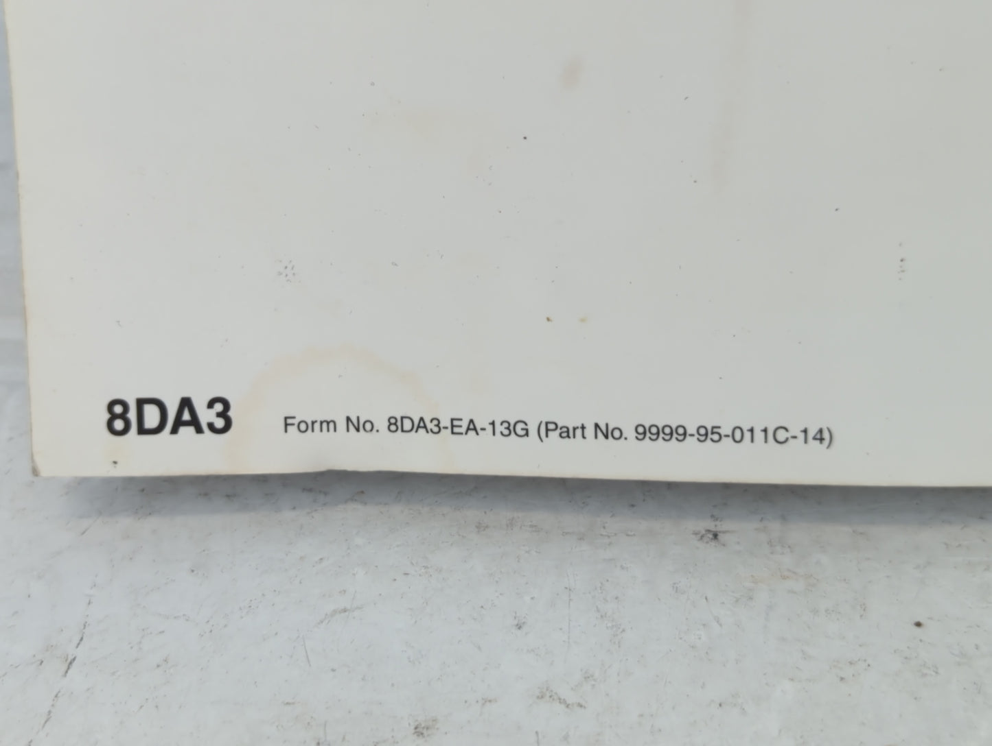 2014 Mazda Cx-9 Owners Manual Book Guide P/N:9999-95-011C-14 8DA3-13G OEM Used Auto Parts - Oemusedautoparts1.com