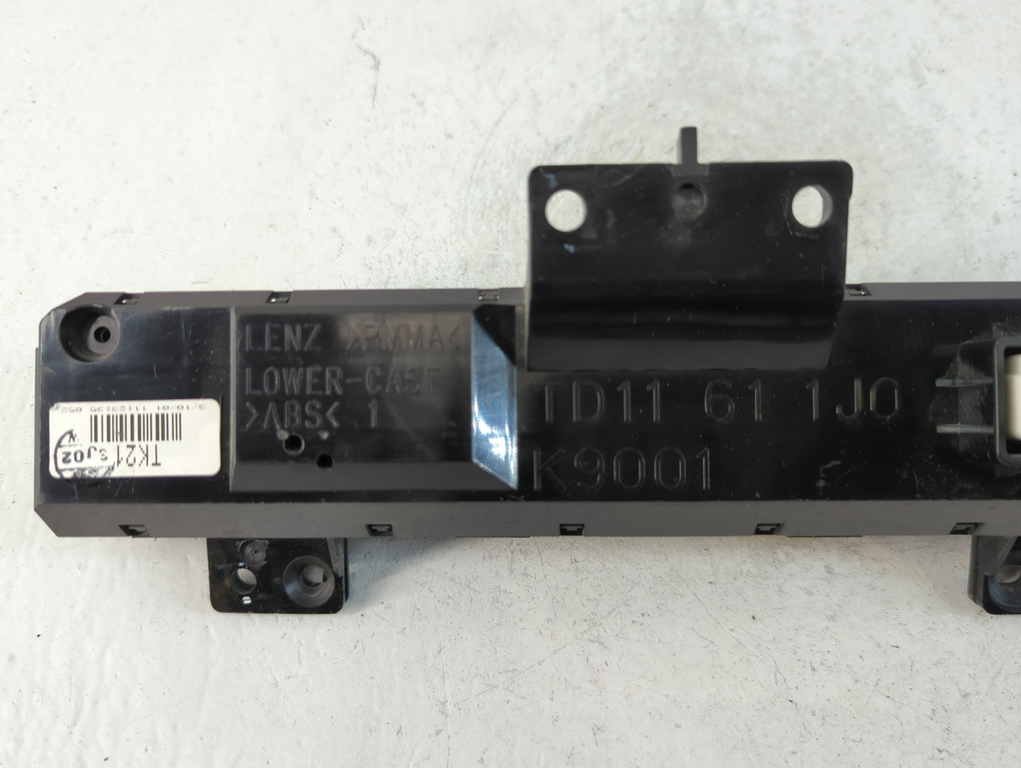 2013-2015 Mazda Cx-9 Instrument Cluster Speedometer Gauges P/N:TD11 61 1J0 Fits Fits 2013 2014 2015 OEM Used Auto Parts - Oe