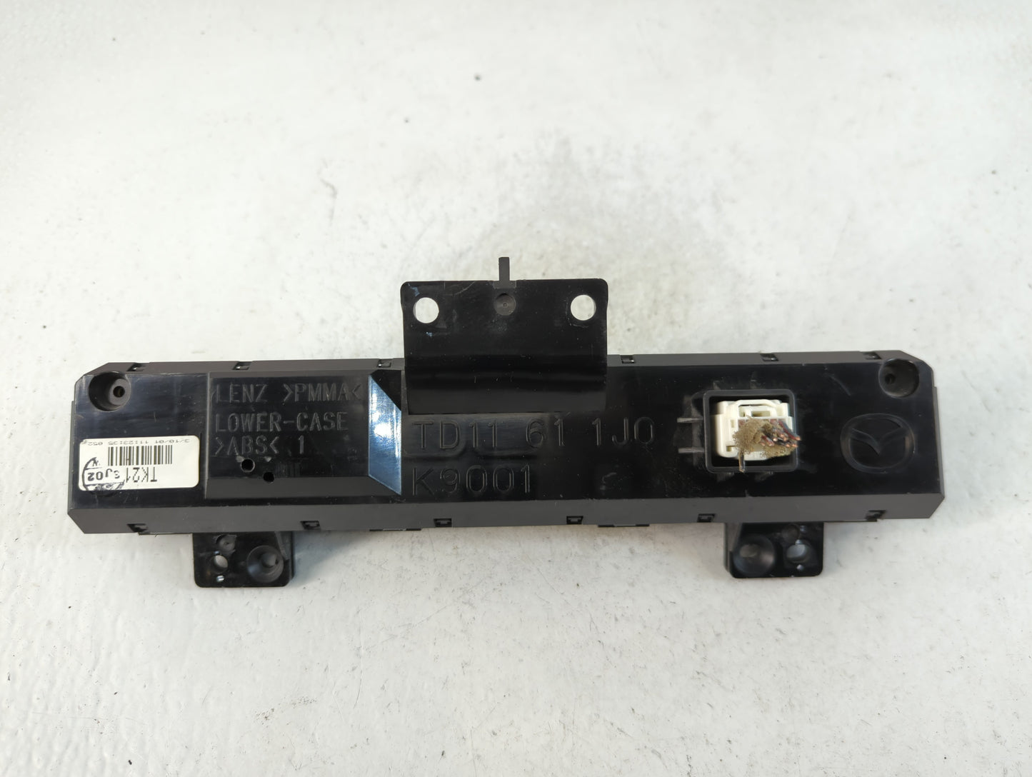 2013-2015 Mazda Cx-9 Instrument Cluster Speedometer Gauges P/N:TD11 61 1J0 Fits Fits 2013 2014 2015 OEM Used Auto Parts - Oe