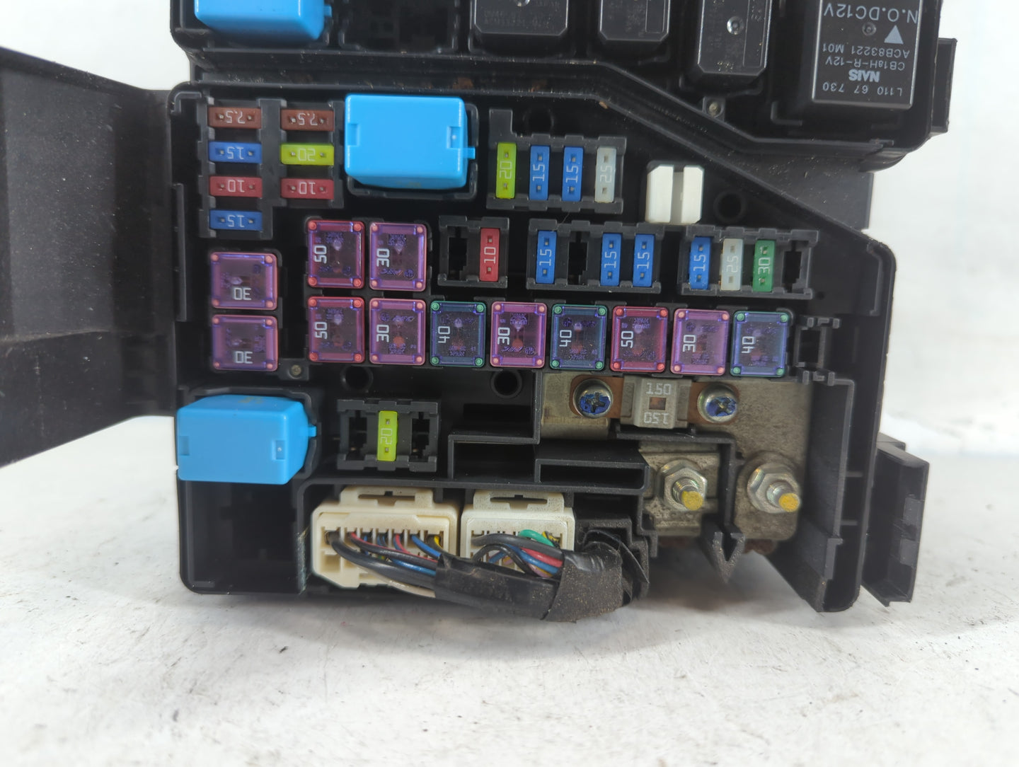 2013-2015 Mazda Cx-9 Fusebox Fuse Box Panel Relay Module P/N:TK21-66760 Fits Fits 2013 2014 2015 OEM Used Auto Parts - Oemus