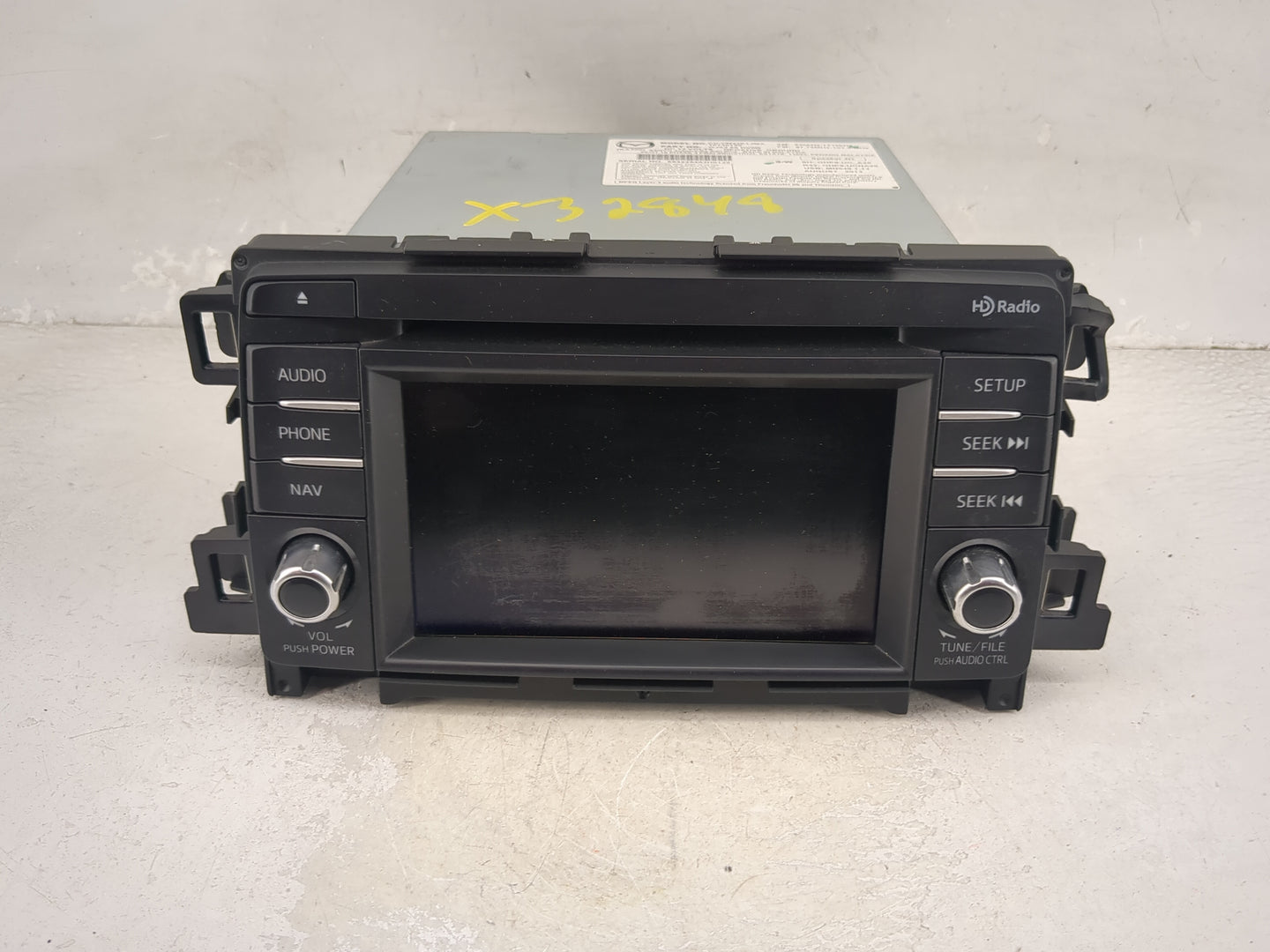 2014 Mazda Cx5 Radio AM FM Cd Player Receiver Replacement P/N:CV-VM42E1JMA 16730129, GJS266DV0B Fits Fits 2013 2015 2016 OEM