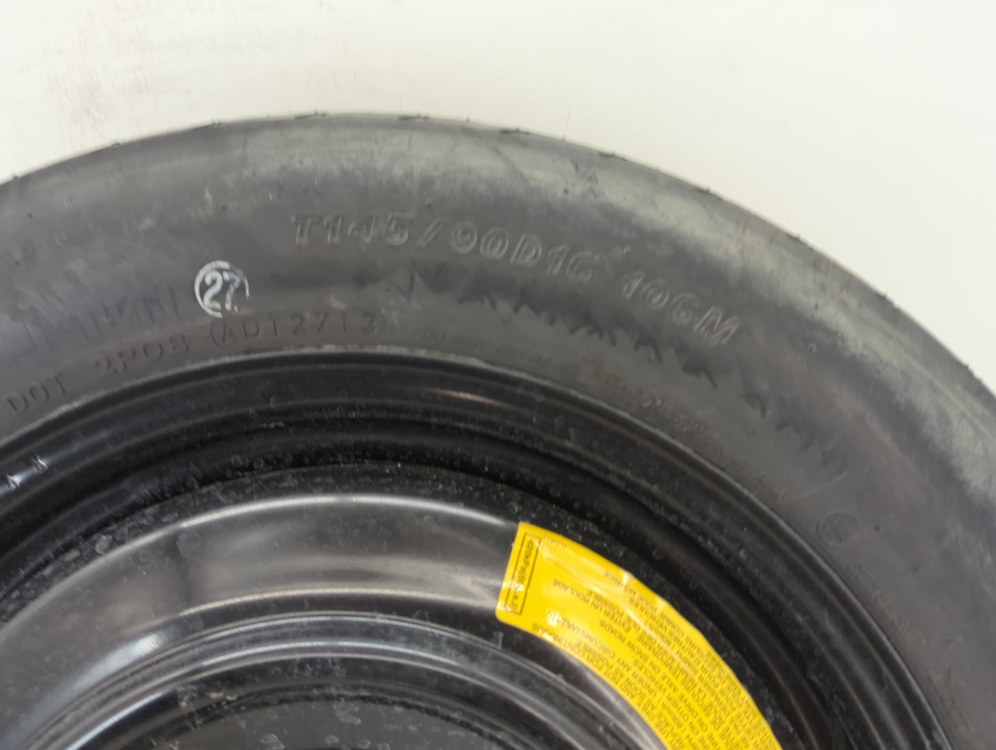 2014 Mazda Cx5 Spare Donut Tire Wheel Rim Oem 1491176 - Oemusedautoparts1.com