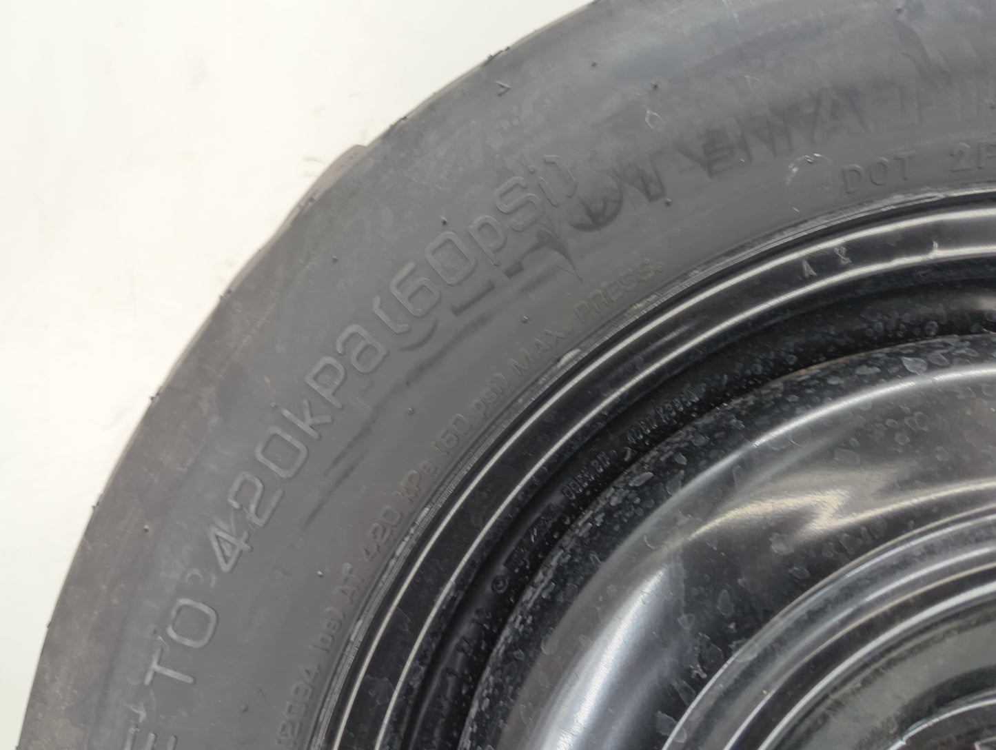 2014 Mazda Cx5 Spare Donut Tire Wheel Rim Oem 1491176 - Oemusedautoparts1.com