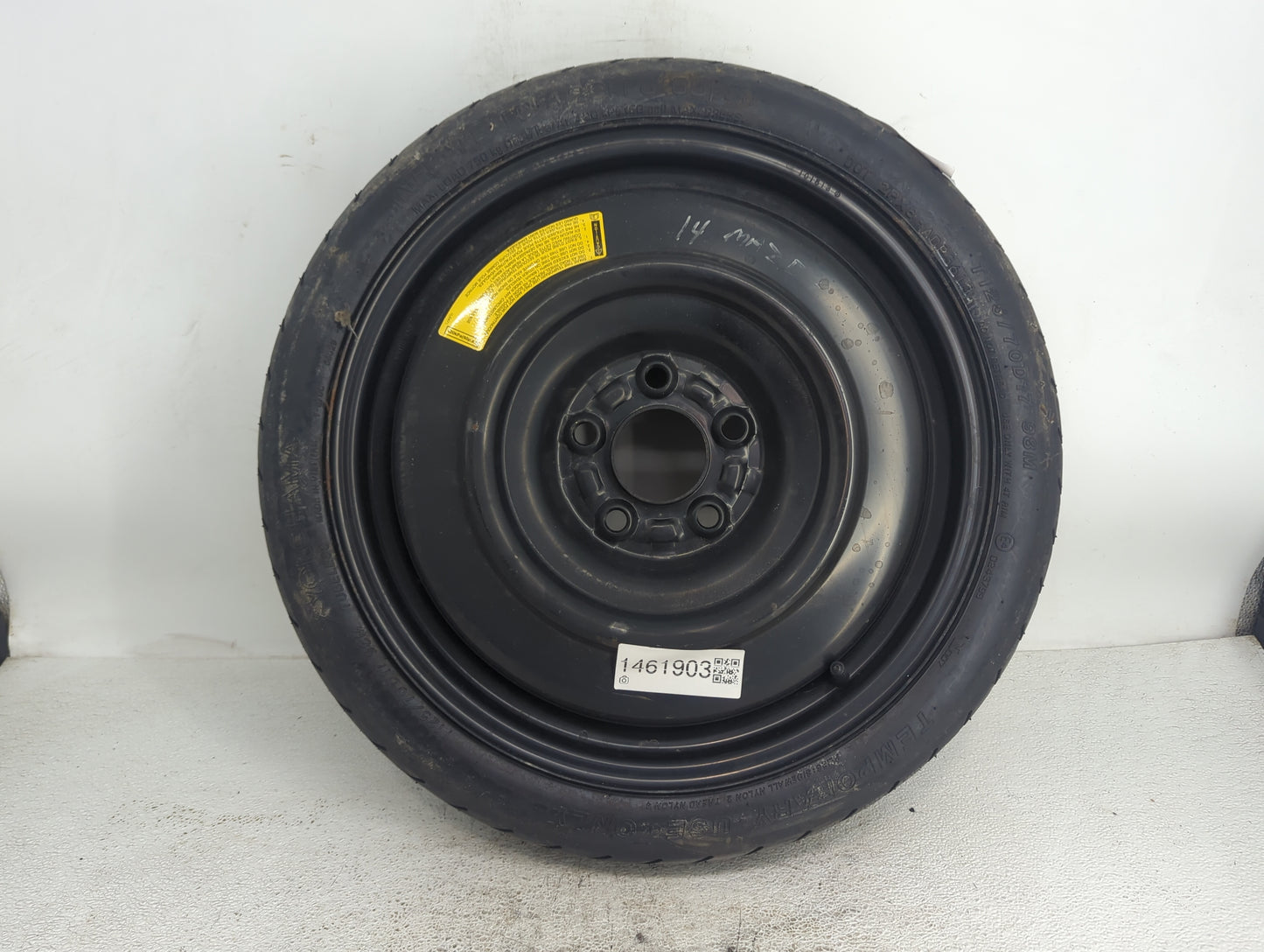 Mazda Mazda Spare Donut Tire Wheel Rim Oem - Oemusedautoparts1.com