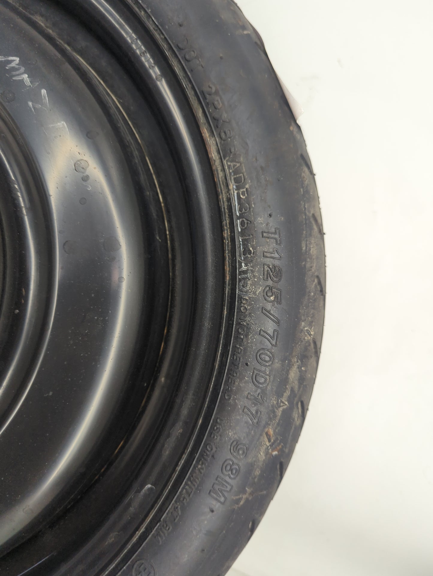 Mazda Mazda Spare Donut Tire Wheel Rim Oem - Oemusedautoparts1.com