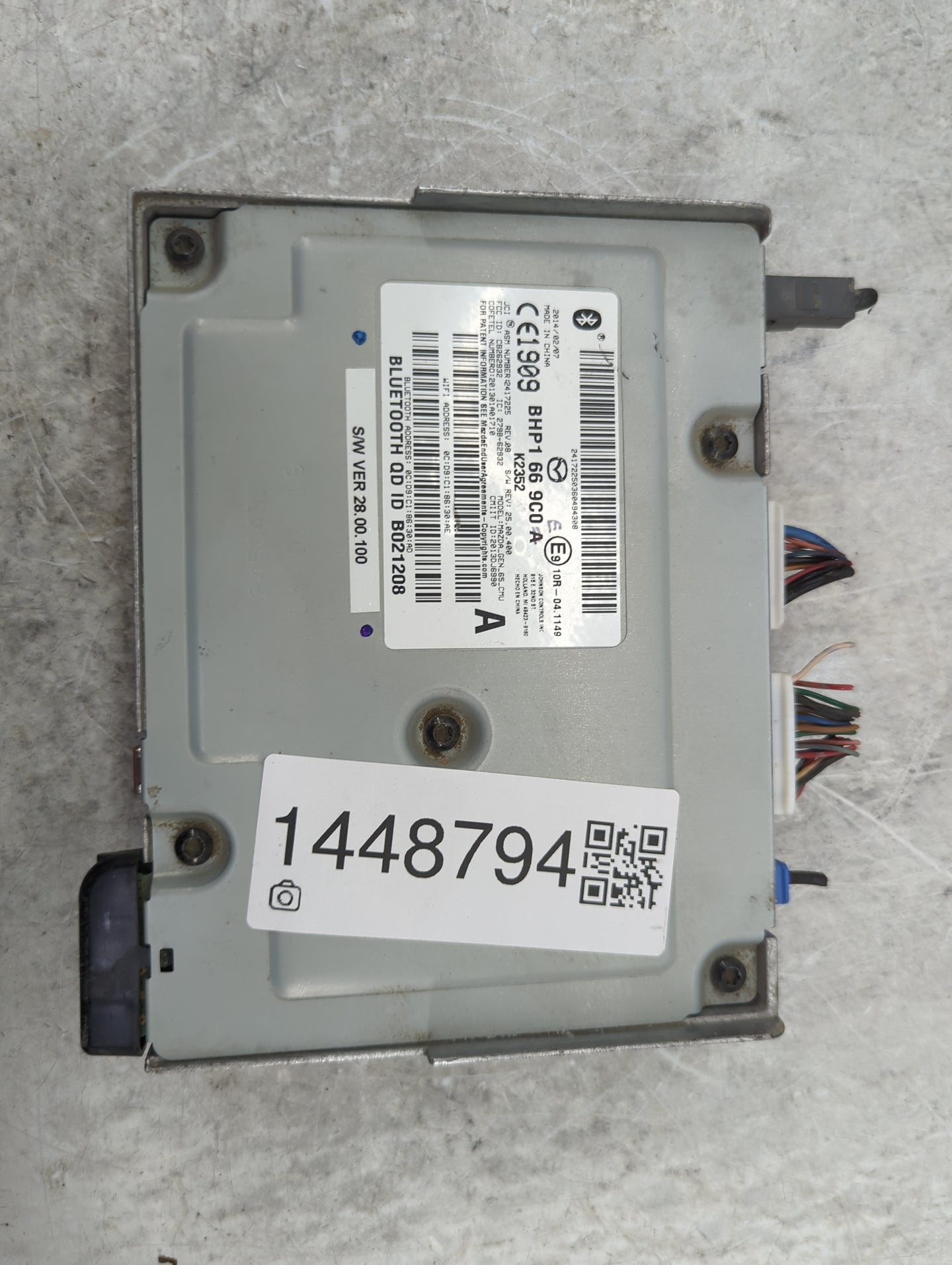 Mazda Mazda3 Communication Control Module - Oemusedautoparts1.com