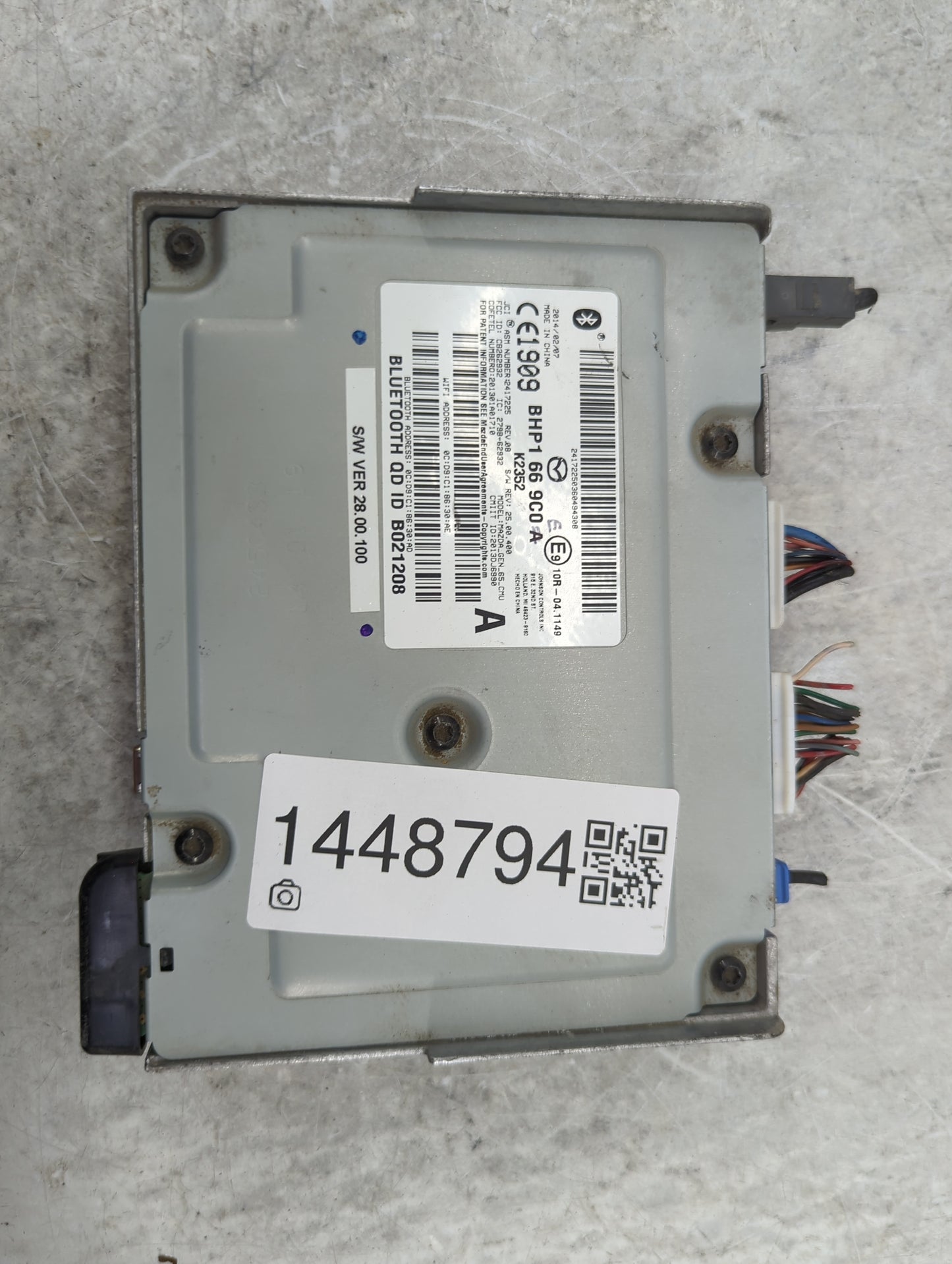 Mazda Mazda3 Communication Control Module - Oemusedautoparts1.com