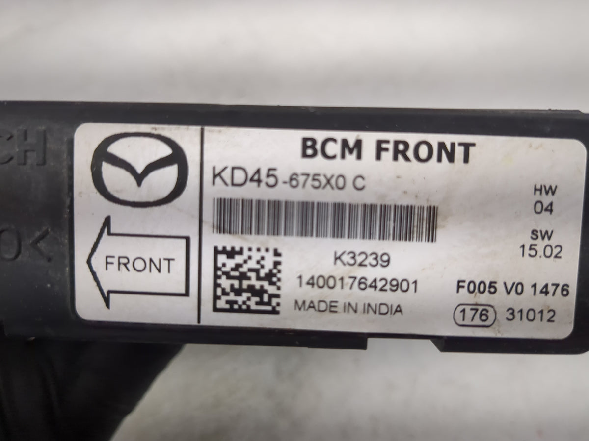 2014 Mazda Mazda3 Body Control Module Bcm - Oemusedautoparts1.com