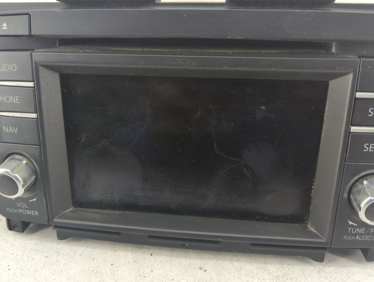 2014 Mazda Mazda6 Radio AM FM Cd Player Receiver Replacement P/N:GJS1 66 DV0A CV-VM42F Fits Fits 2013 2015 2016 OEM Used Aut