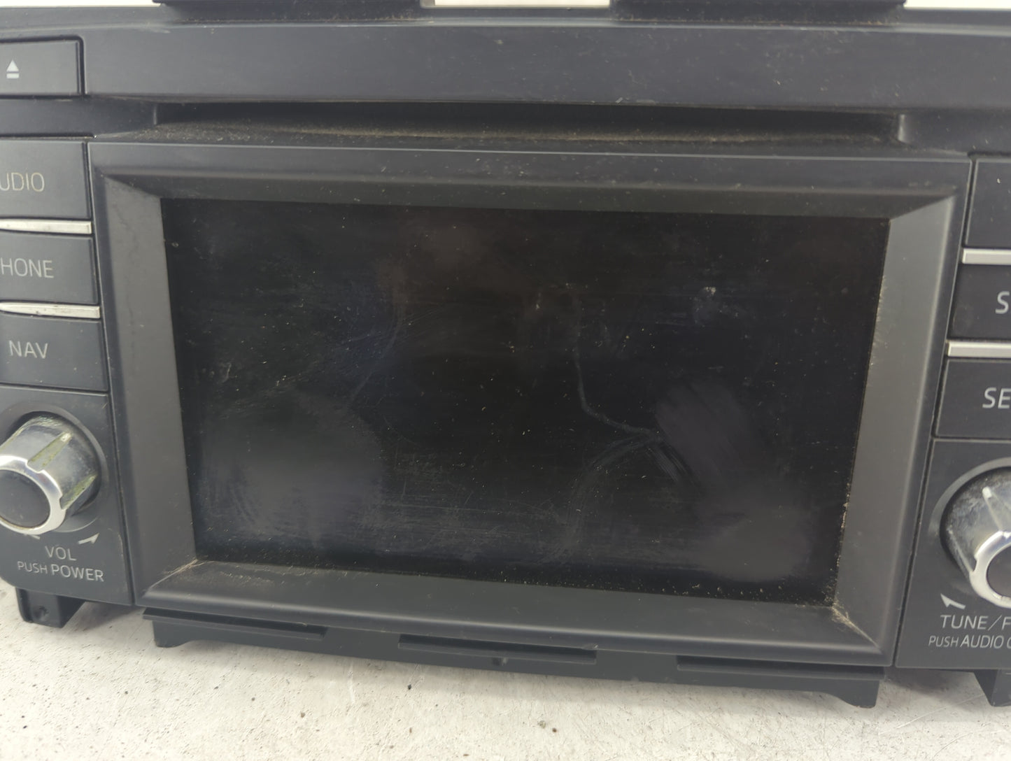 2014 Mazda Mazda6 Radio AM FM Cd Player Receiver Replacement P/N:GJS1 66 DV0A CV-VM42F Fits Fits 2013 2015 2016 OEM Used Aut