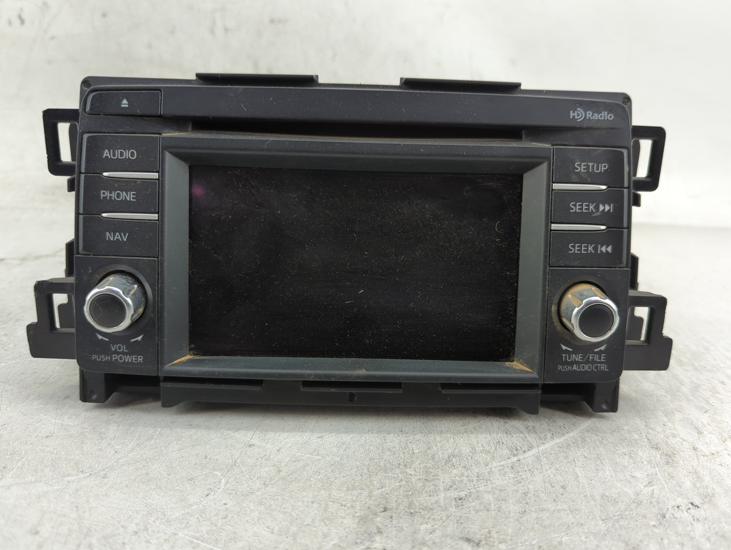 2014 Mazda Mazda6 Radio AM FM Cd Player Receiver Replacement P/N:GJS2 66 DV0A CV-VM42E1JM, GHP9-UC_A20 Fits Fits 2013 2015 2