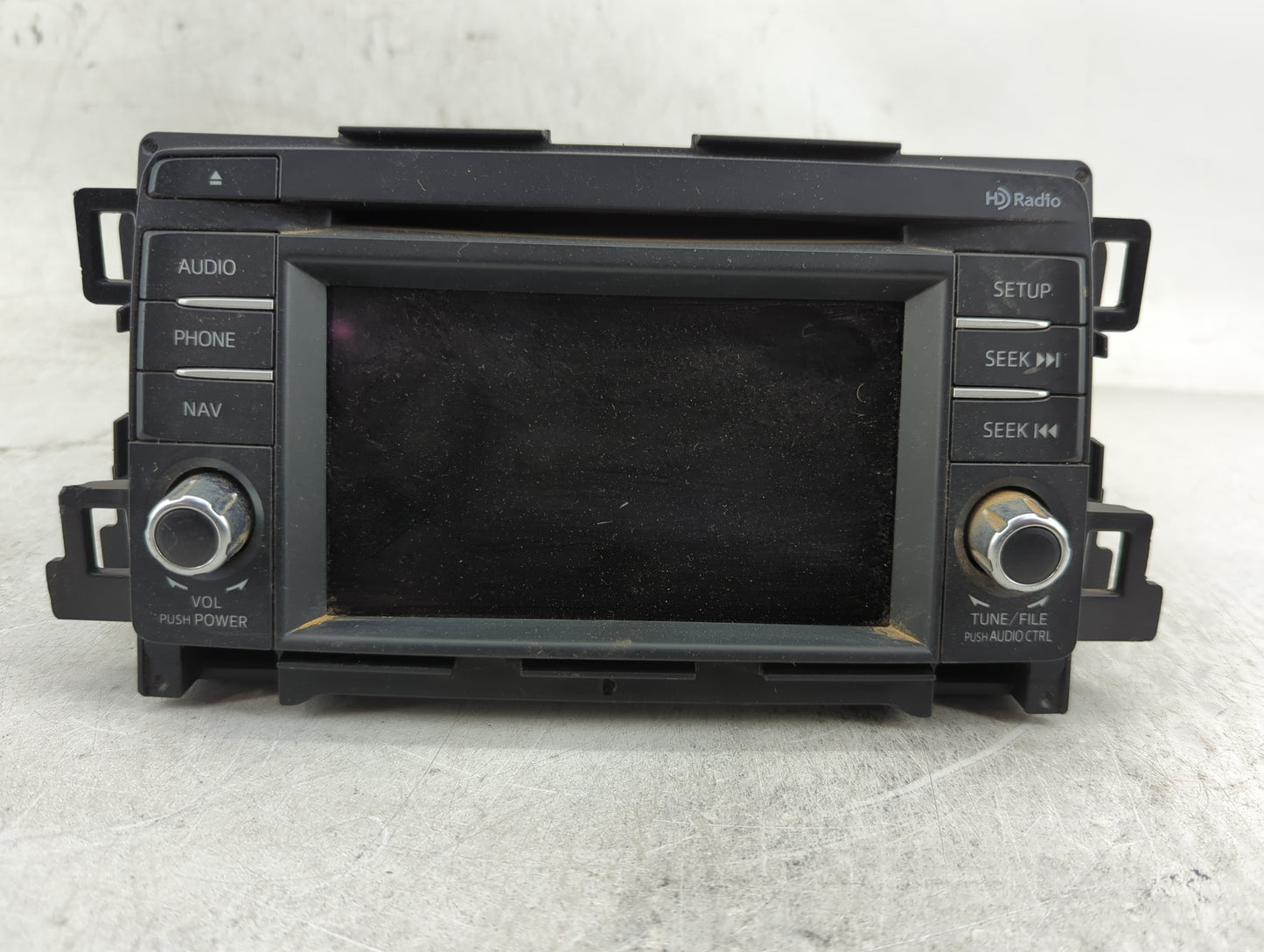 2014 Mazda Mazda6 Radio AM FM Cd Player Receiver Replacement P/N:GJS2 66 DV0A CV-VM42E1JM, GHP9-UC_A20 Fits Fits 2013 2015 2