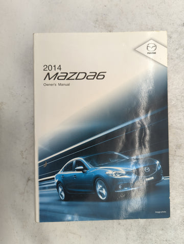 2014 Mazda Mazda6 Owners Manual Book Guide P/N:8CT1-EA-12J 9999-95-078C-14 OEM Used Auto Parts - Oemusedautoparts1.com