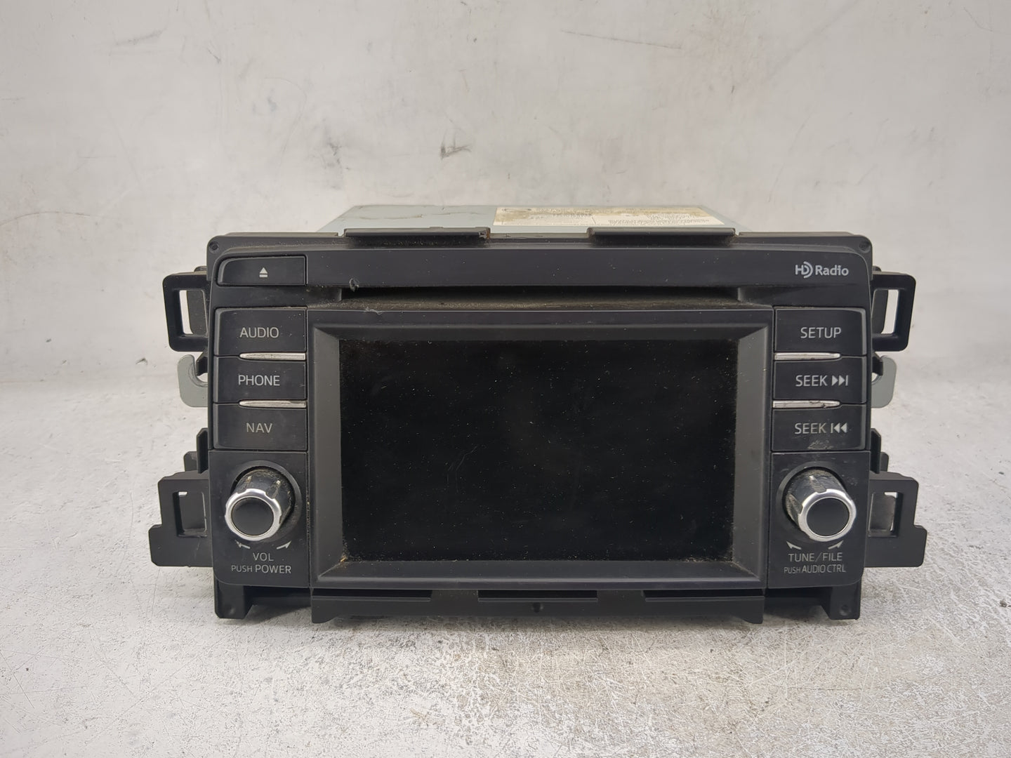 2014 Mazda Mazda6 Radio AM FM Cd Player Receiver Replacement P/N:CV-VM42E1JM GJS2 66 DV0A, 16700129 Fits Fits 2013 2015 2016