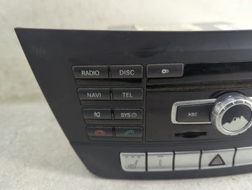 2014 Mercedes-Benz C-Class Radio AM FM Cd Player Receiver Replacement P/N:A2049008413 A2049015404, A2129021308 Fits Fits 2015 OEM Used Auto Parts