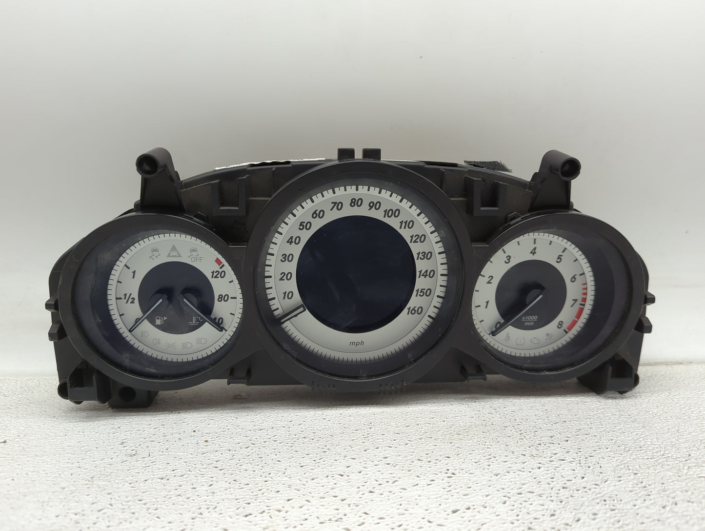 2014 Mercedes-Benz C-Class Instrument Cluster Speedometer Gauges P/N:A2049005213 A2C87297000 Miles:98K Fits OEM Used Auto Pa