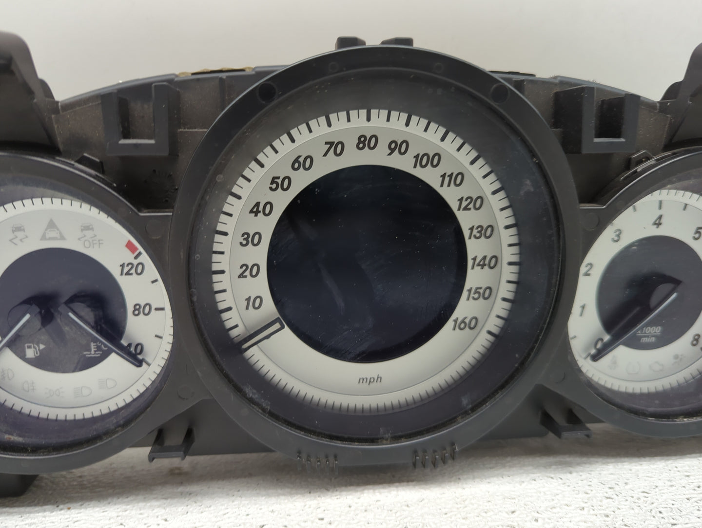 2014 Mercedes-Benz C-Class Instrument Cluster Speedometer Gauges P/N:A2049005213 A2C87297000 Miles:98K Fits OEM Used Auto Pa