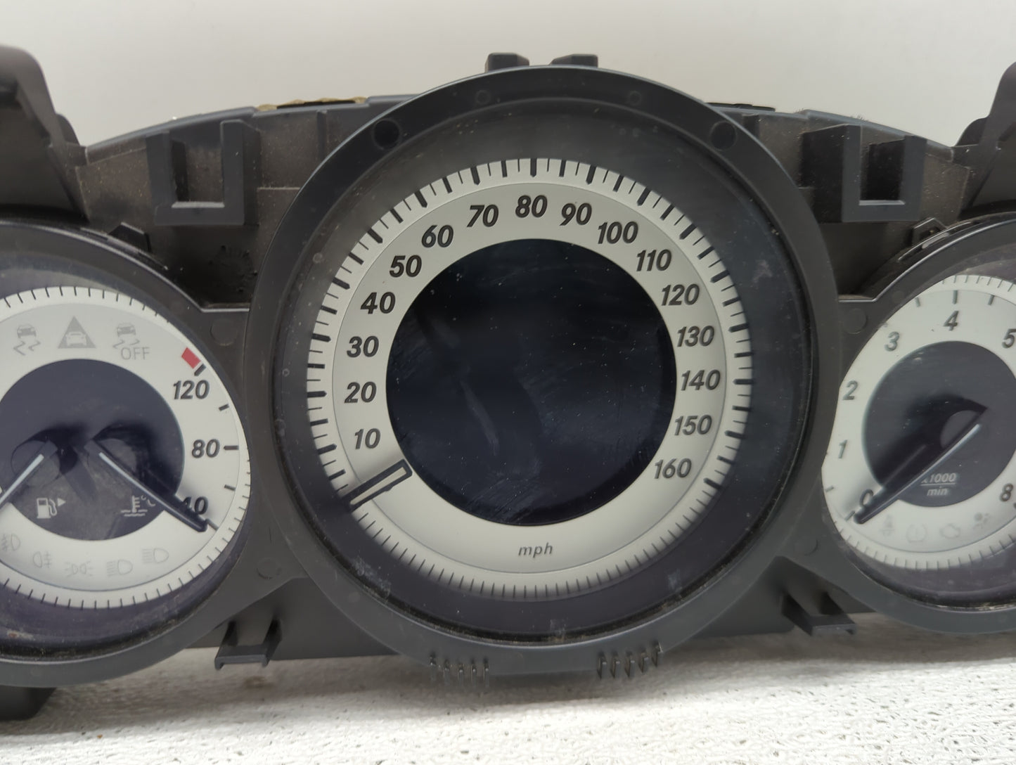 2014 Mercedes-Benz C-Class Instrument Cluster Speedometer Gauges P/N:A2049005213 A2C87297000 Miles:98K Fits OEM Used Auto Pa