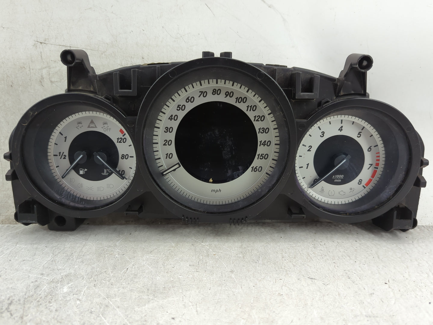 2014 Mercedes-Benz C-Class Instrument Cluster Speedometer Gauges P/N:A2049005213 A2C53435305, A2C87297000 Miles:57K Fits OEM