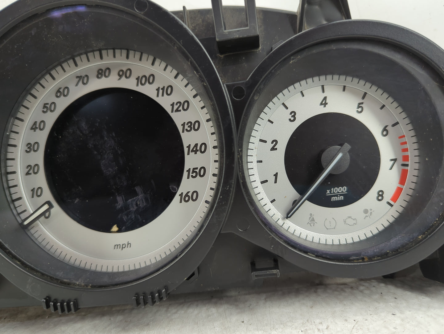 2014 Mercedes-Benz C-Class Instrument Cluster Speedometer Gauges P/N:A2049005213 A2C53435305, A2C87297000 Miles:57K Fits OEM