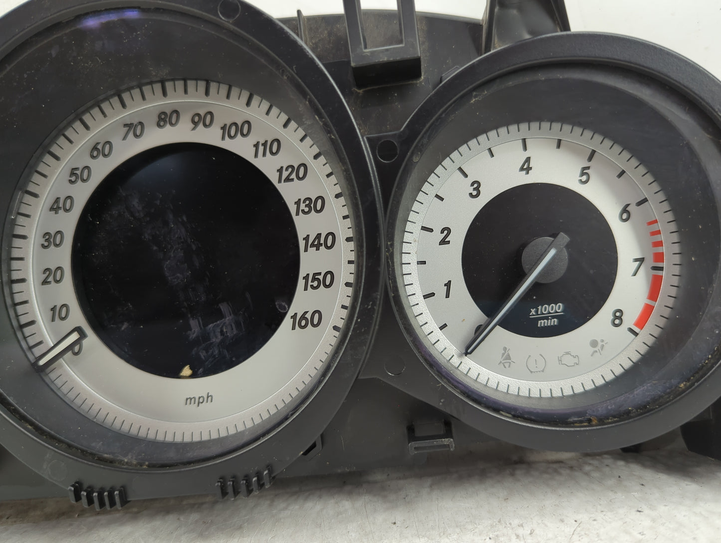 2014 Mercedes-Benz C-Class Instrument Cluster Speedometer Gauges P/N:A2049005213 A2C53435305, A2C87297000 Miles:57K Fits OEM