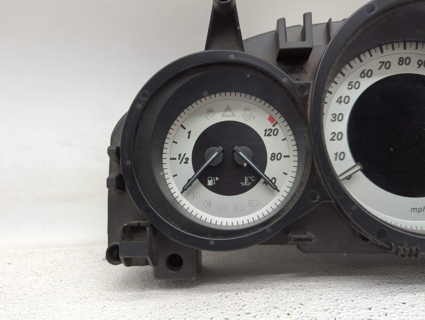 2014 Mercedes-Benz C-Class Instrument Cluster Speedometer Gauges P/N:A2049005213 A2C87297000 Miles:43K Fits Fits 2015 OEM Us
