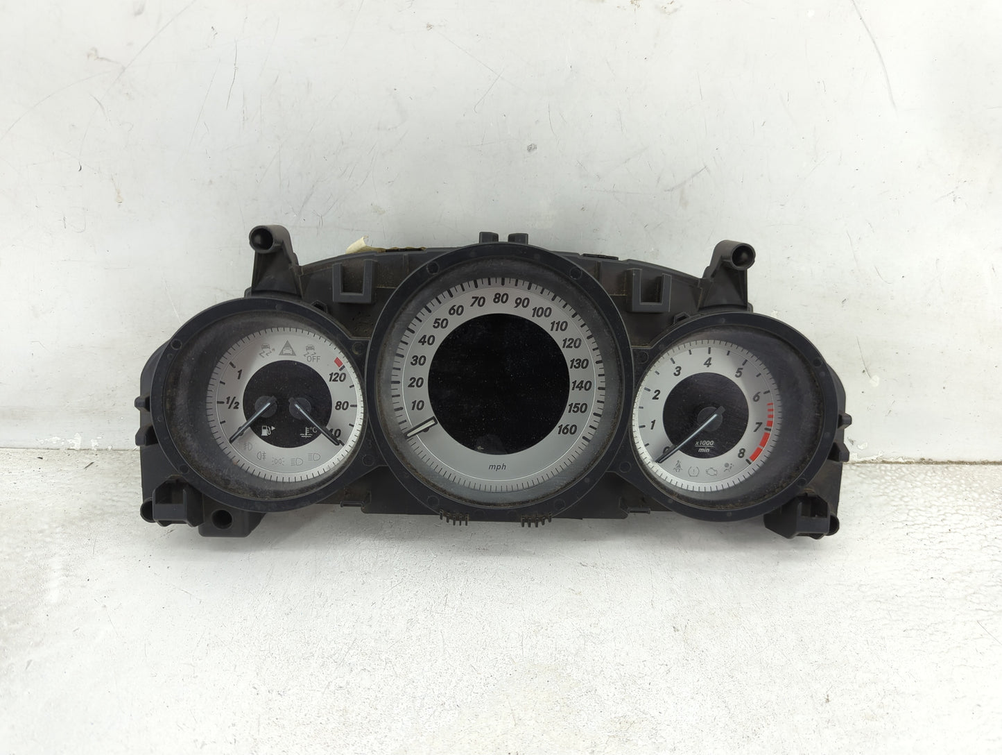 2014 Mercedes-Benz C-Class Instrument Cluster Speedometer Gauges P/N:A2049005213 A2C87297000 Miles:138K Fits OEM Used Auto P