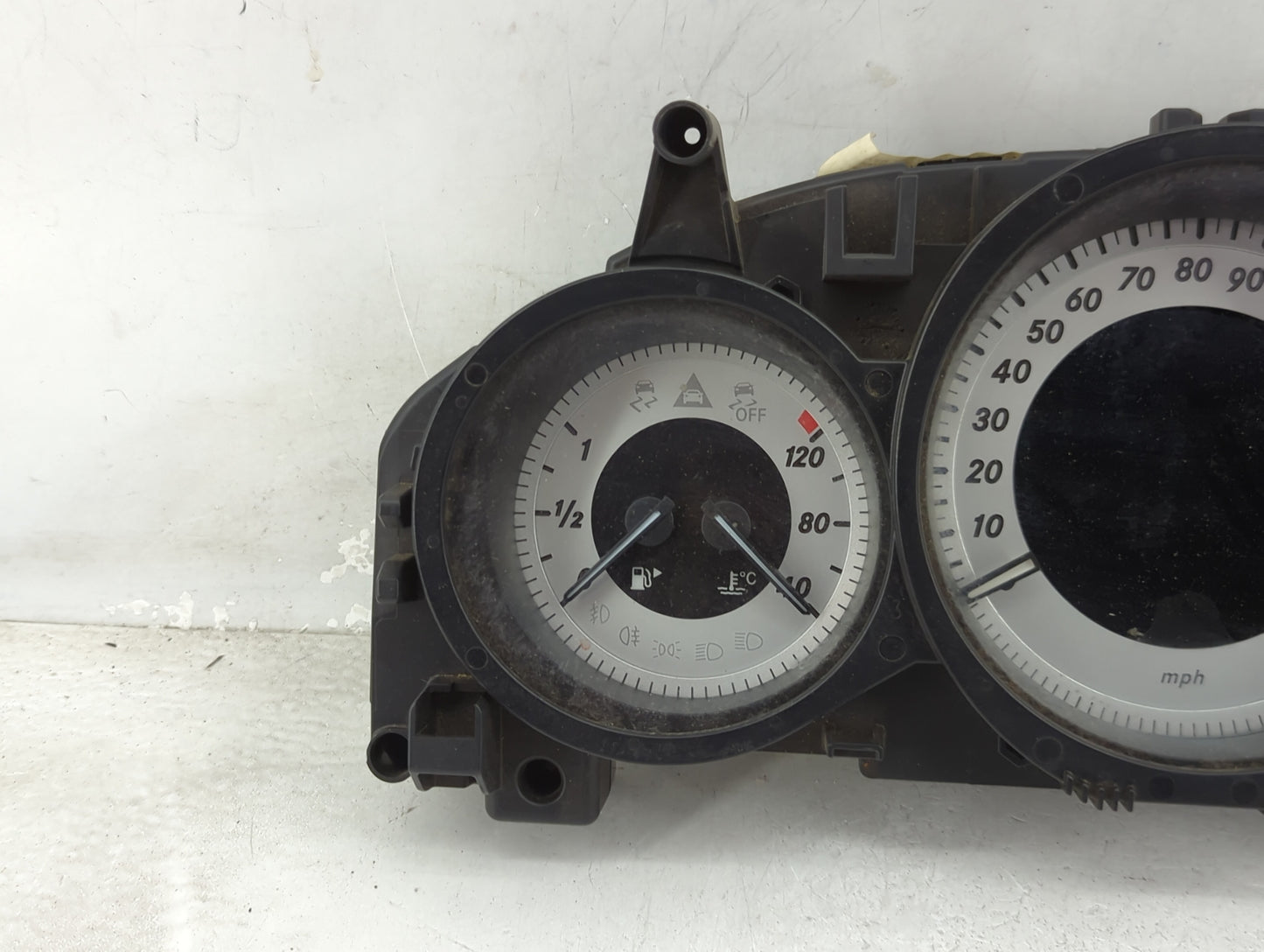 2014 Mercedes-Benz C-Class Instrument Cluster Speedometer Gauges P/N:A2049005213 A2C87297000 Miles:138K Fits OEM Used Auto P