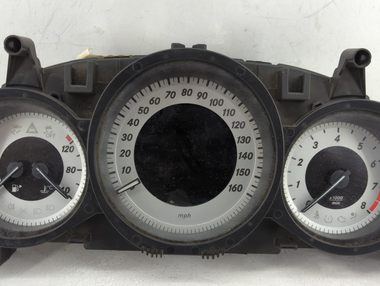 2014 Mercedes-Benz C-Class Instrument Cluster Speedometer Gauges P/N:A2049005213 A2C87297000 Miles:138K Fits OEM Used Auto P