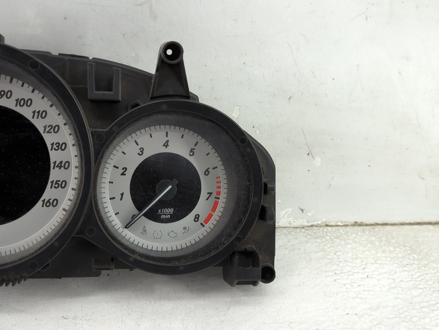 2014 Mercedes-Benz C-Class Instrument Cluster Speedometer Gauges P/N:A2049005213 A2C87297000 Miles:138K Fits OEM Used Auto P