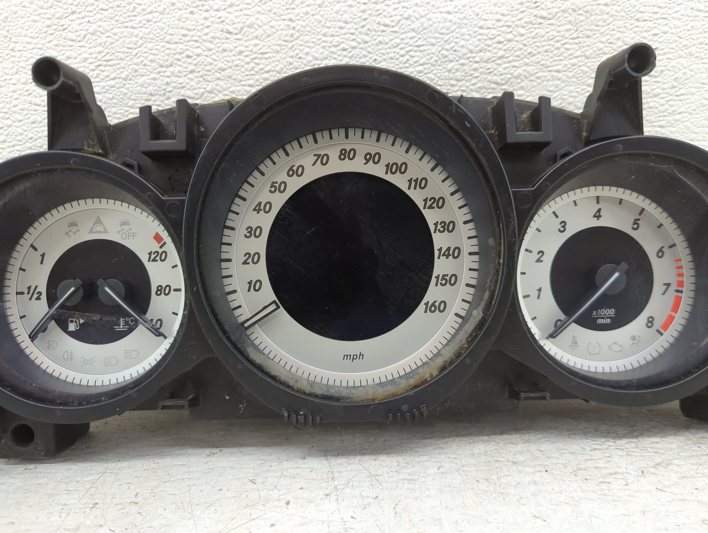 2014 Mercedes-Benz C-Class Instrument Cluster Speedometer Gauges P/N:A2049005213 A2C87297000 Miles:67K Fits OEM Used Auto Pa