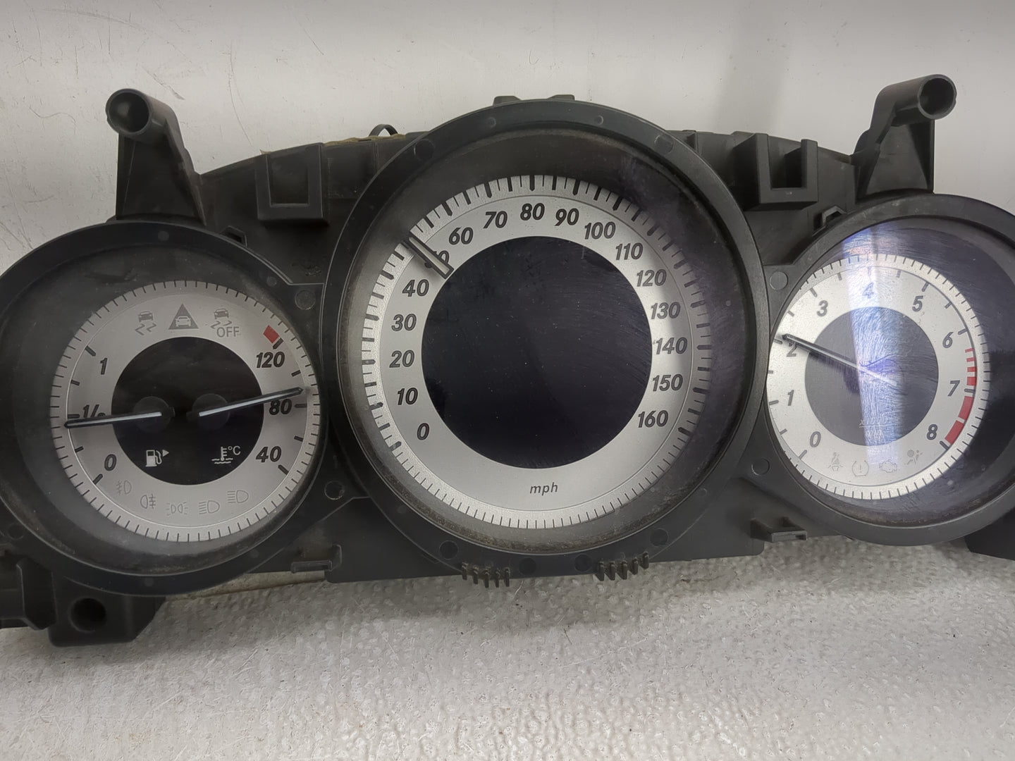 2014 Mercedes-Benz C-Class Instrument Cluster Speedometer Gauges P/N:A2C53435303 A2C30473300 Miles:55K Fits OEM Used Auto Pa