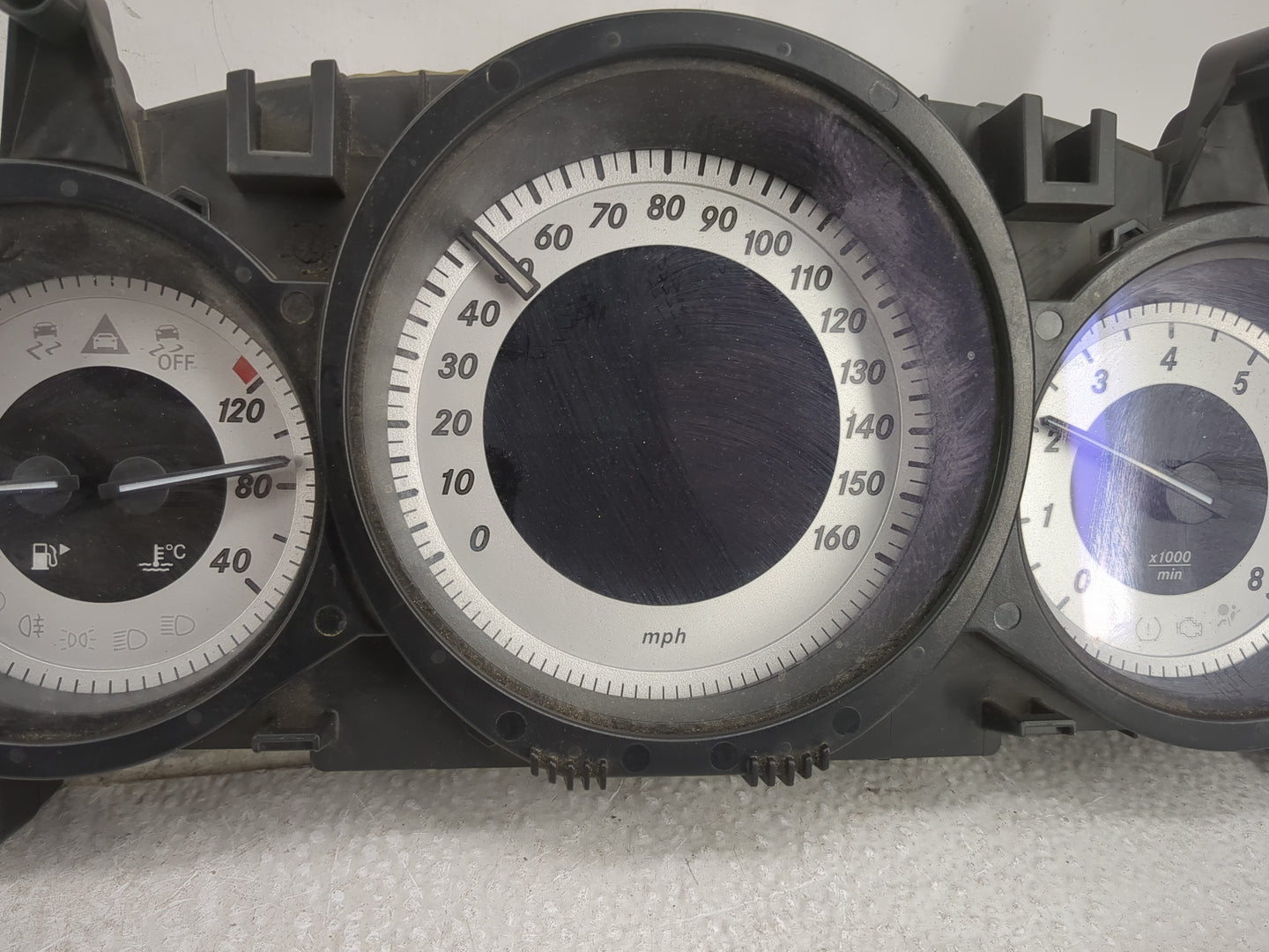 2014 Mercedes-Benz C-Class Instrument Cluster Speedometer Gauges P/N:A2C53435303 A2C30473300 Miles:55K Fits OEM Used Auto Pa