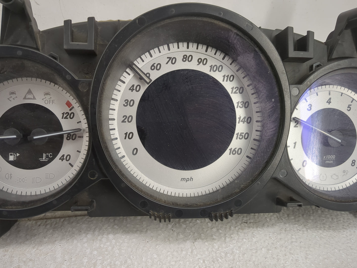 2014 Mercedes-Benz C-Class Instrument Cluster Speedometer Gauges P/N:A2C53435303 A2C30473300 Miles:55K Fits OEM Used Auto Pa
