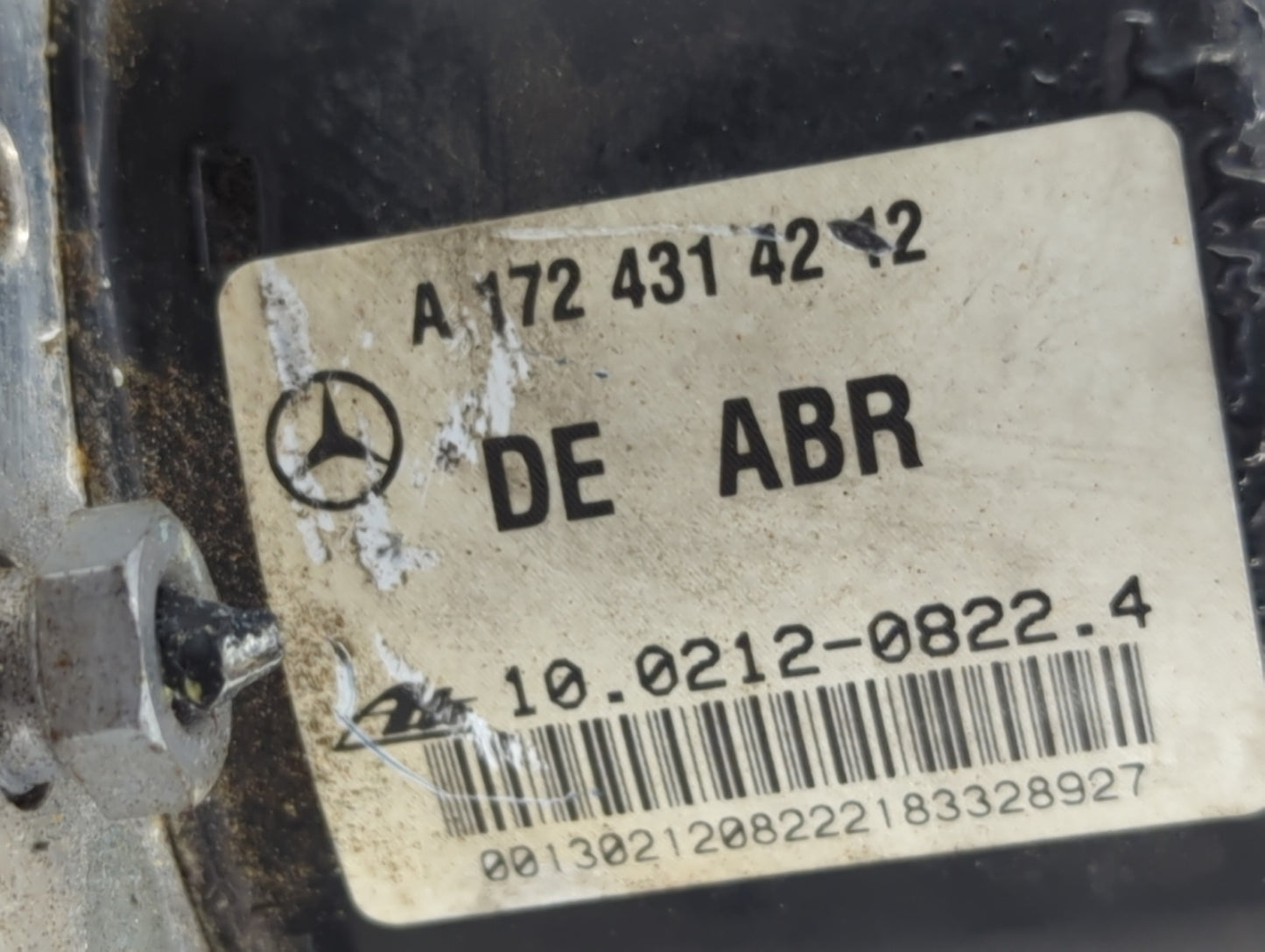 2014 Mercedes-Benz C-Class ABS Pump Control Module Replacement P/N:A1724314212 10.0212-0822.4, A0095404581 Fits Fits 2013 20