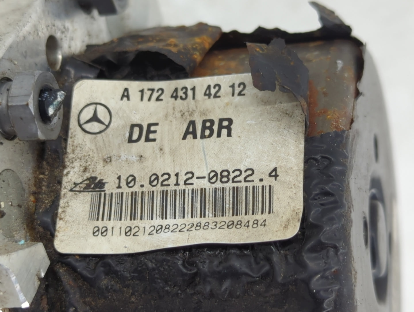2014 Mercedes-Benz C-Class ABS Pump Control Module Replacement P/N:A1724314212 10.0212-0822.4 Fits Fits 2013 2015 OEM Used A