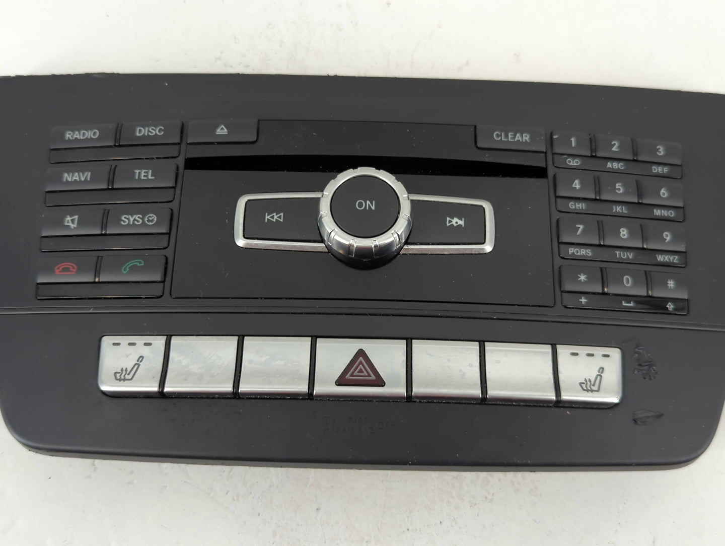 2011-2014 Mercedes-Benz C250 Radio AM FM Cd Player Receiver Replacement P/N:A 204 905 96 01 Fits OEM Used Auto Parts - Oemus