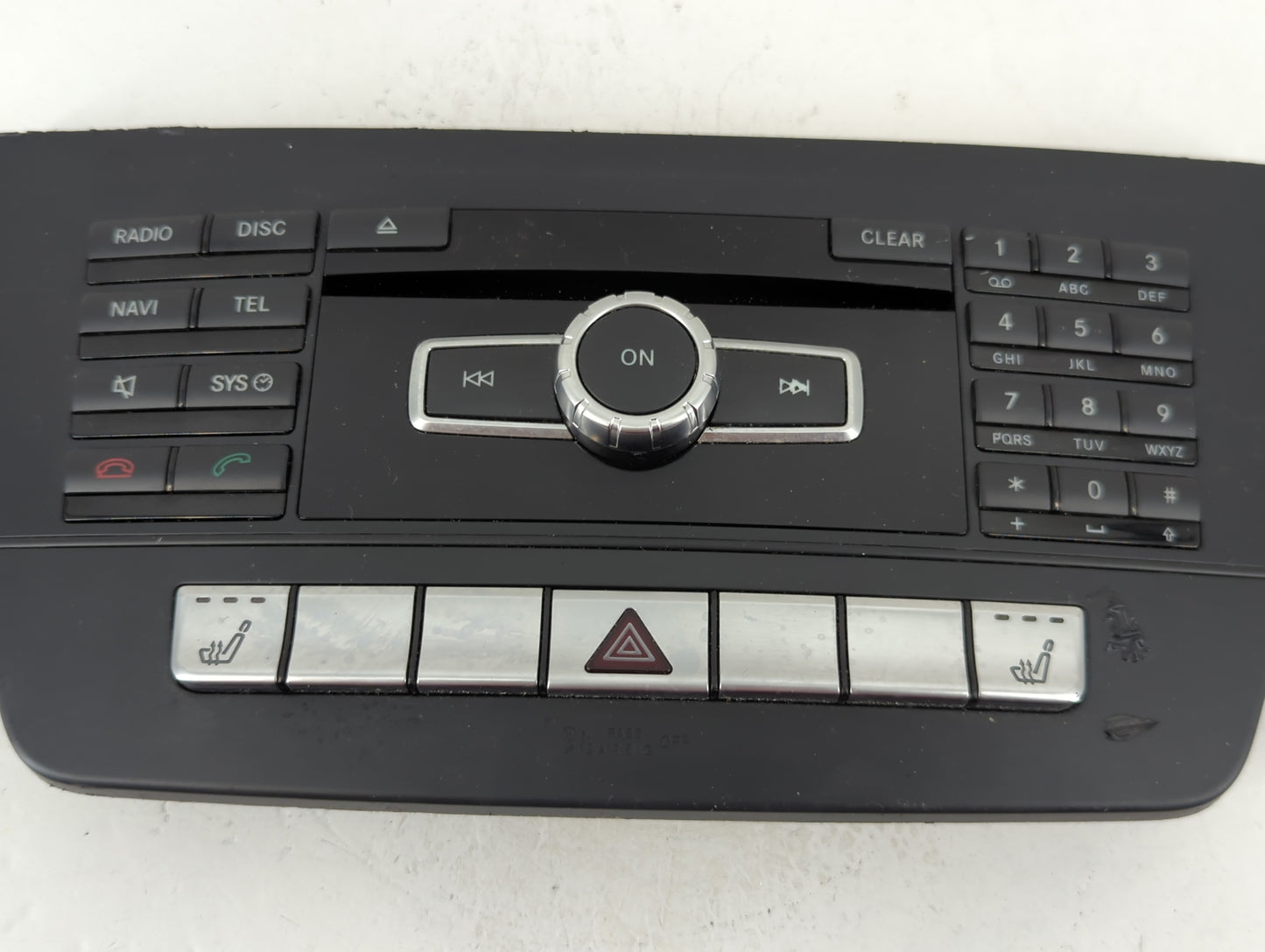 2011-2014 Mercedes-Benz C250 Radio AM FM Cd Player Receiver Replacement P/N:A 204 905 96 01 Fits OEM Used Auto Parts - Oemus