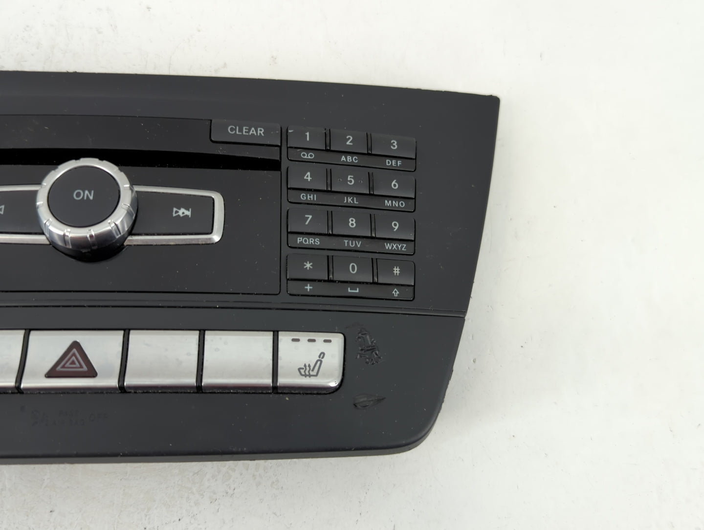 2011-2014 Mercedes-Benz C250 Radio AM FM Cd Player Receiver Replacement P/N:A 204 905 96 01 Fits OEM Used Auto Parts - Oemus