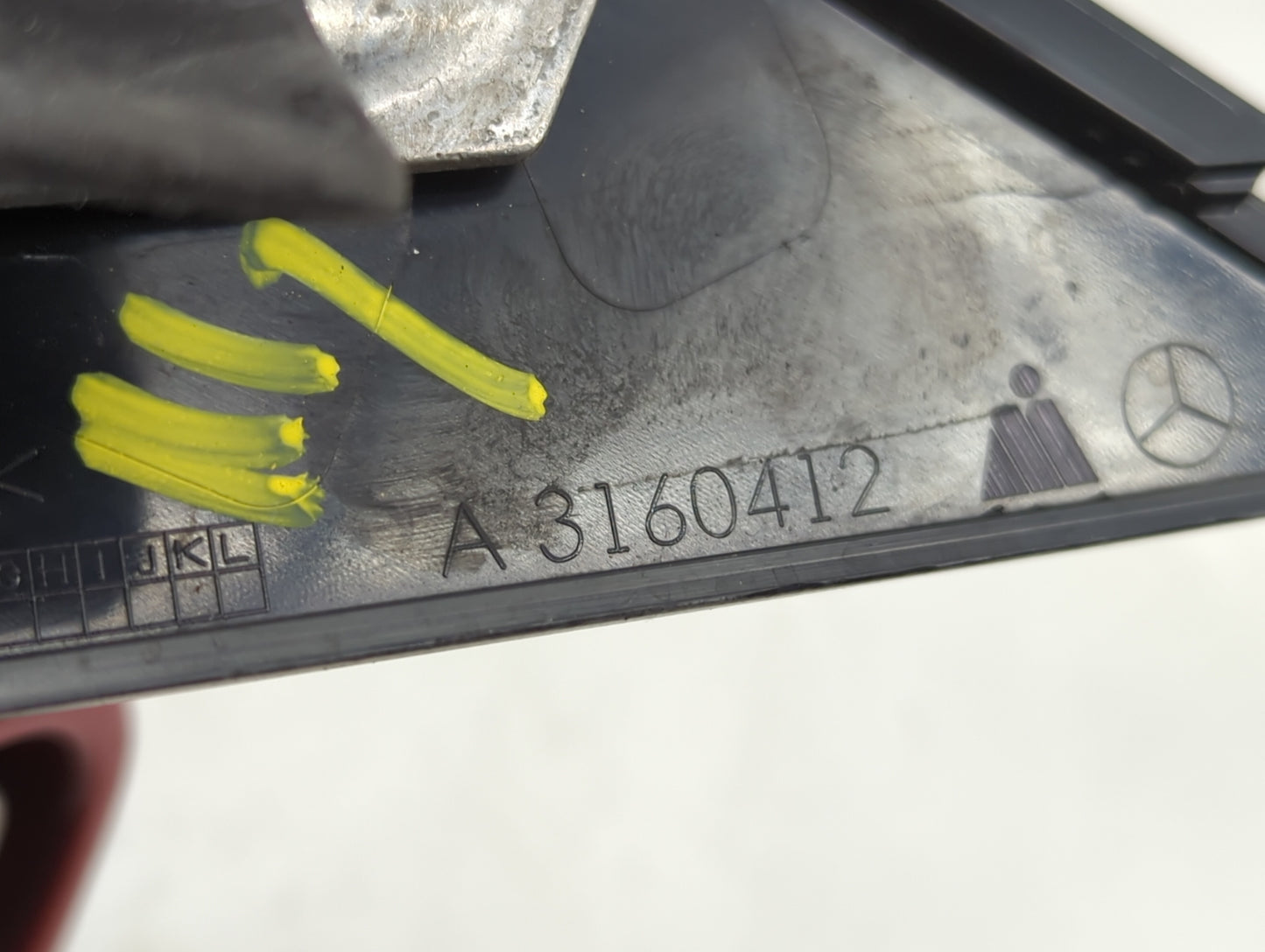 2012-2014 Mercedes-Benz C250 Passenger Side View Mirror - Right Door Mirror OEM Used - Oemusedautoparts1.com