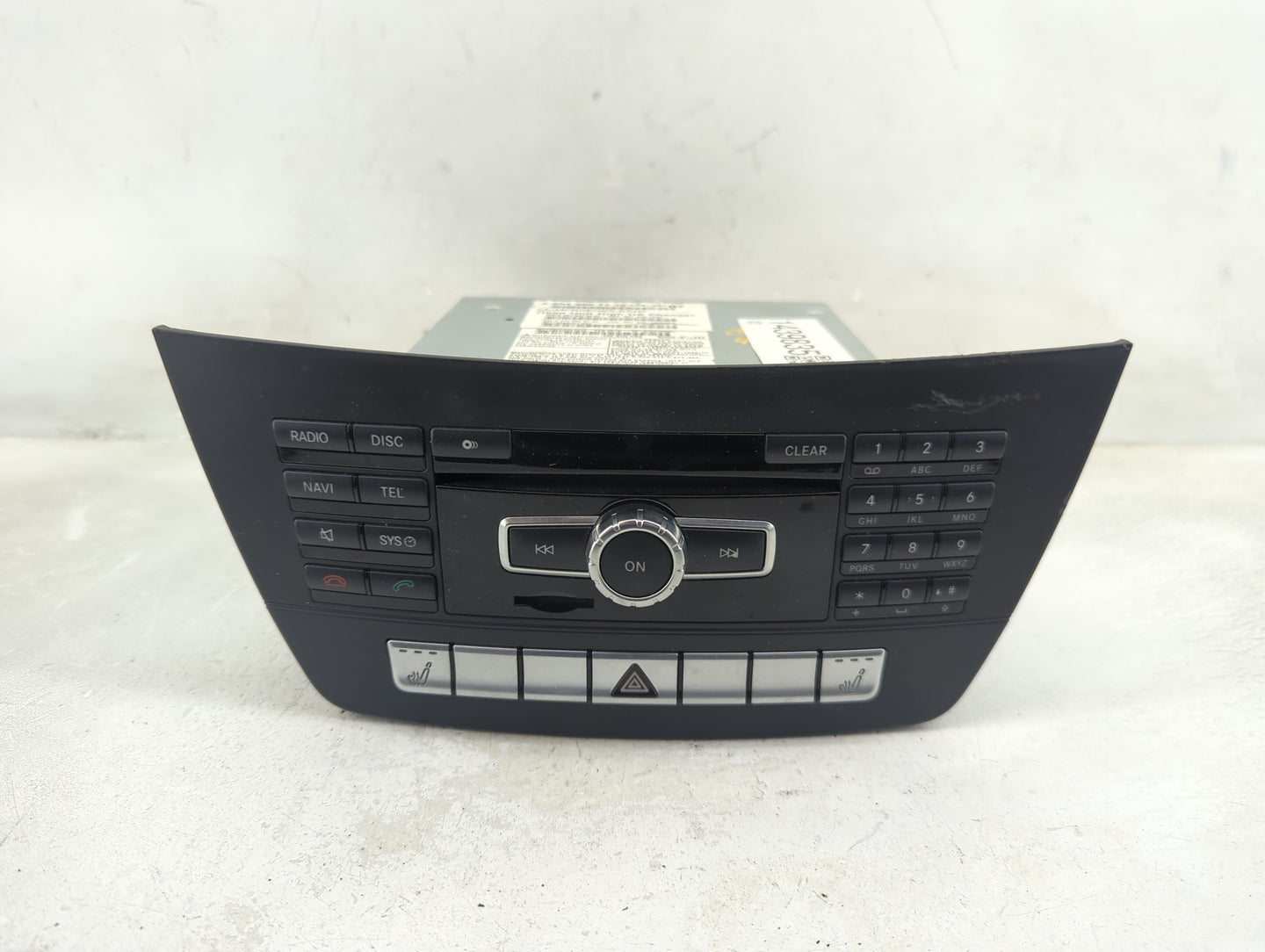 2011-2014 Mercedes-Benz C250 Radio AM FM Cd Player Receiver Replacement P/N:A 204 900 17 15 Fits OEM Used Auto Parts - Oemus