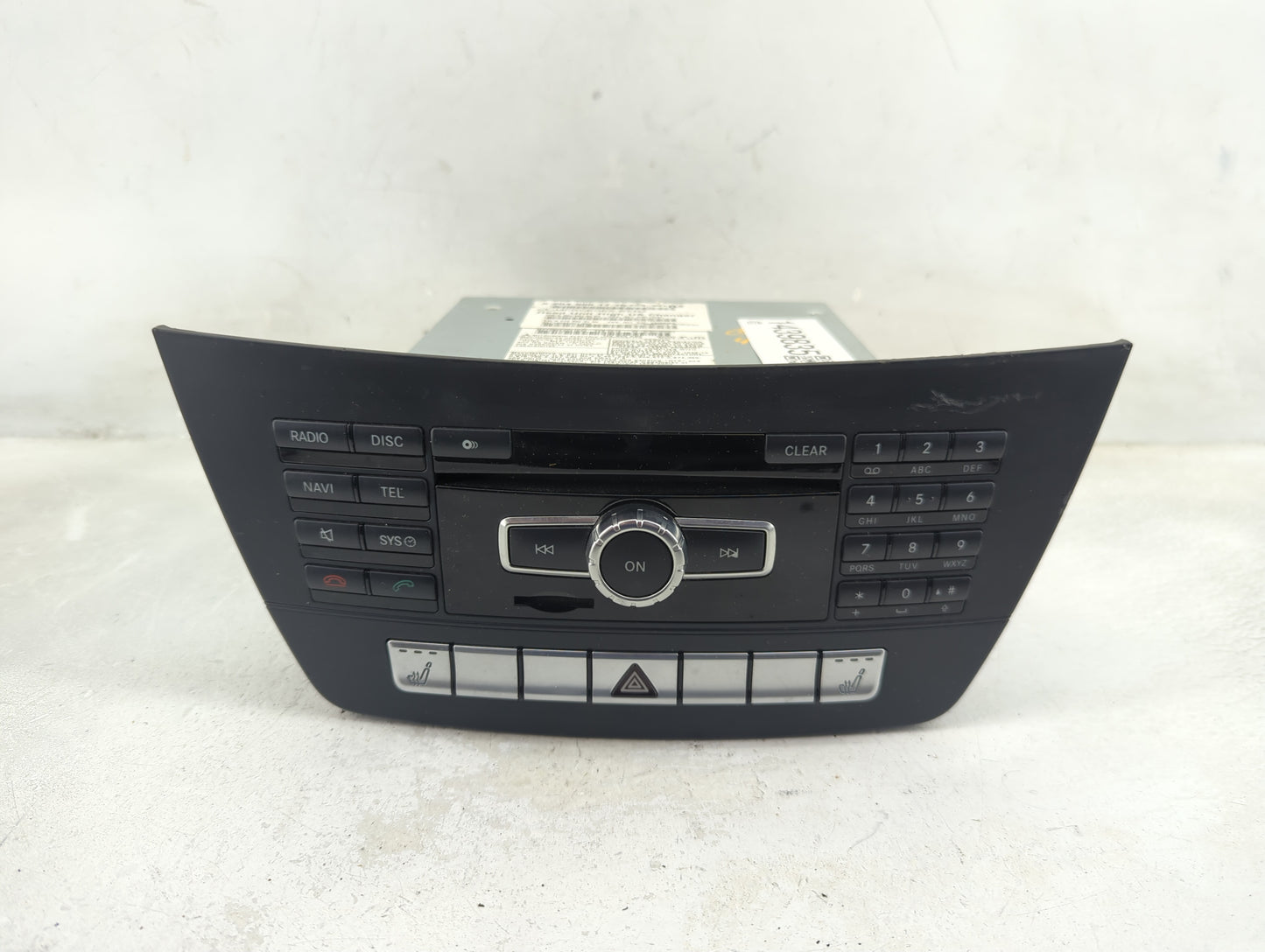 2011-2014 Mercedes-Benz C250 Radio AM FM Cd Player Receiver Replacement P/N:A 204 900 17 15 Fits OEM Used Auto Parts - Oemus