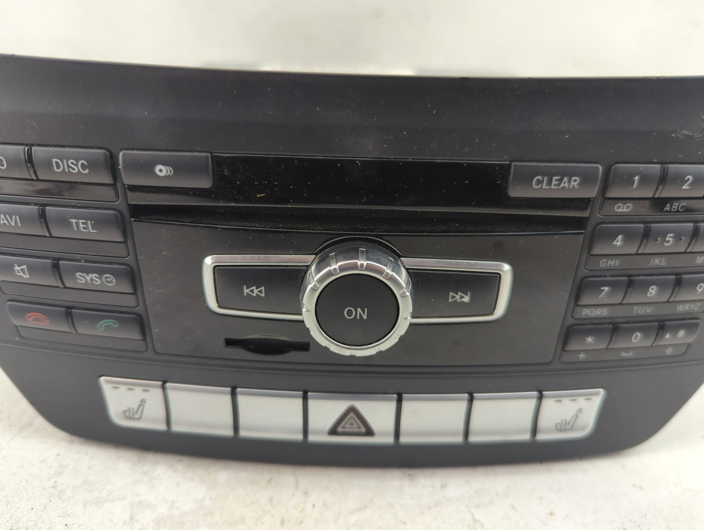2011-2014 Mercedes-Benz C250 Radio AM FM Cd Player Receiver Replacement P/N:A 204 900 17 15 Fits OEM Used Auto Parts - Oemus