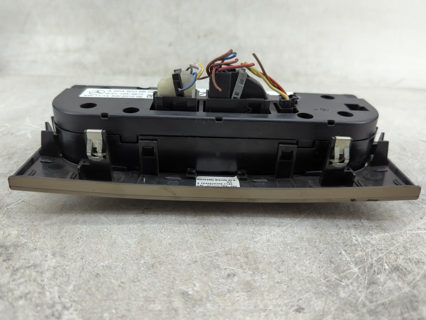 2013-2014 Mercedes-Benz C250 Climate Control Module Temperature AC/Heater Replacement P/N:A 204 900 68 08 Fits Fits 2013 201