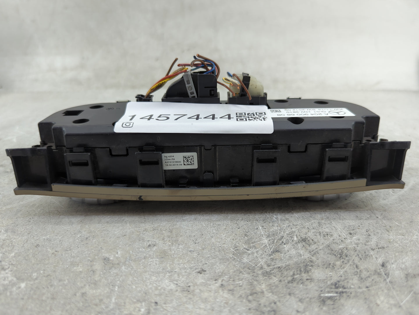 2013-2014 Mercedes-Benz C250 Climate Control Module Temperature AC/Heater Replacement P/N:A 204 900 68 08 Fits Fits 2013 201