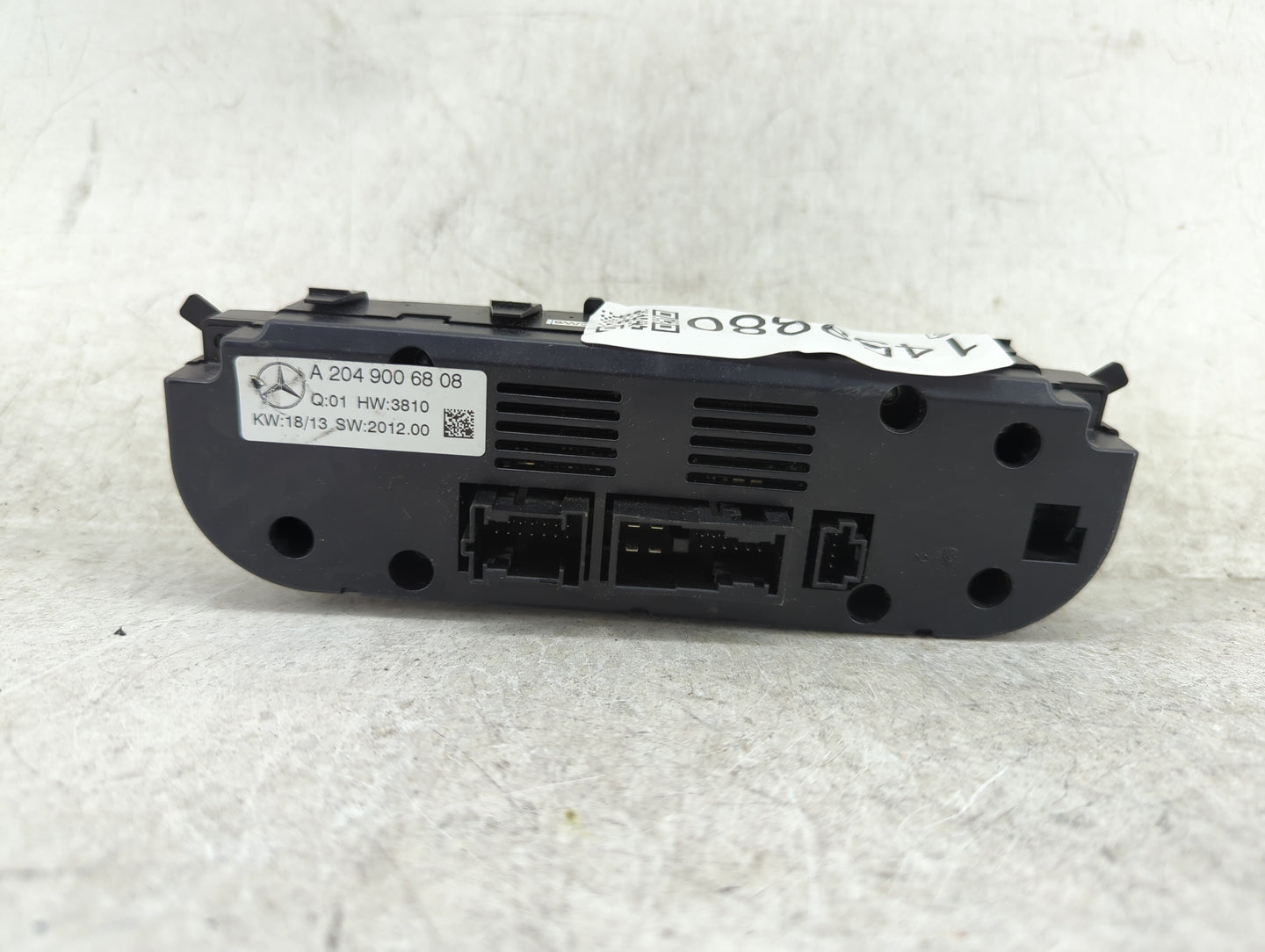 2013-2014 Mercedes-Benz C250 Climate Control Module Temperature AC/Heater Replacement P/N:A 204 900 68 08 Fits Fits 2013 201