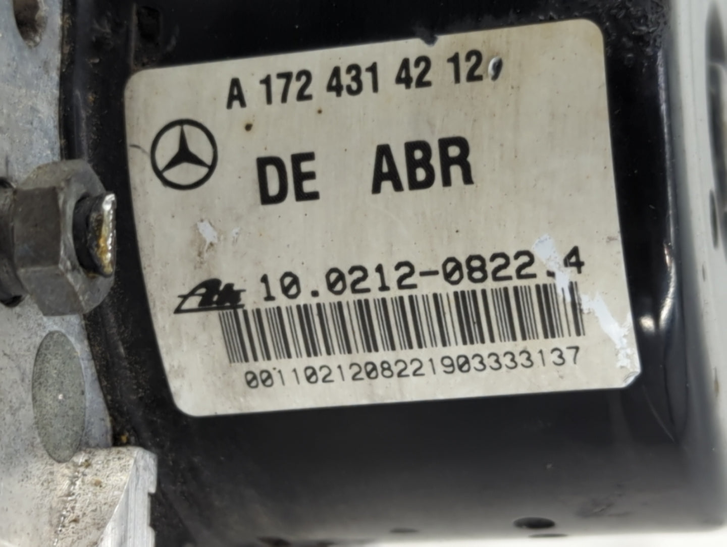 2013-2015 Mercedes-Benz C250 ABS Pump Control Module Replacement P/N:A1724314212 10.0212-0822.4 Fits Fits 2013 2014 2015 OEM