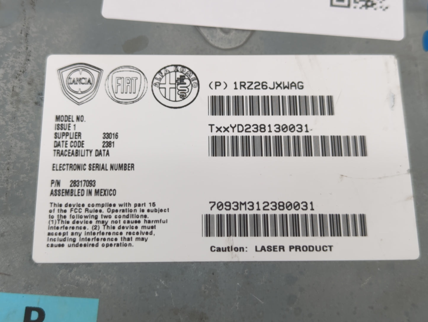 2014-2015 Mercedes-Benz C250 Radio AM FM Cd Player Receiver Replacement P/N:A 204 900 21 13 A 204 900 98 14 Fits Fits 2014 2