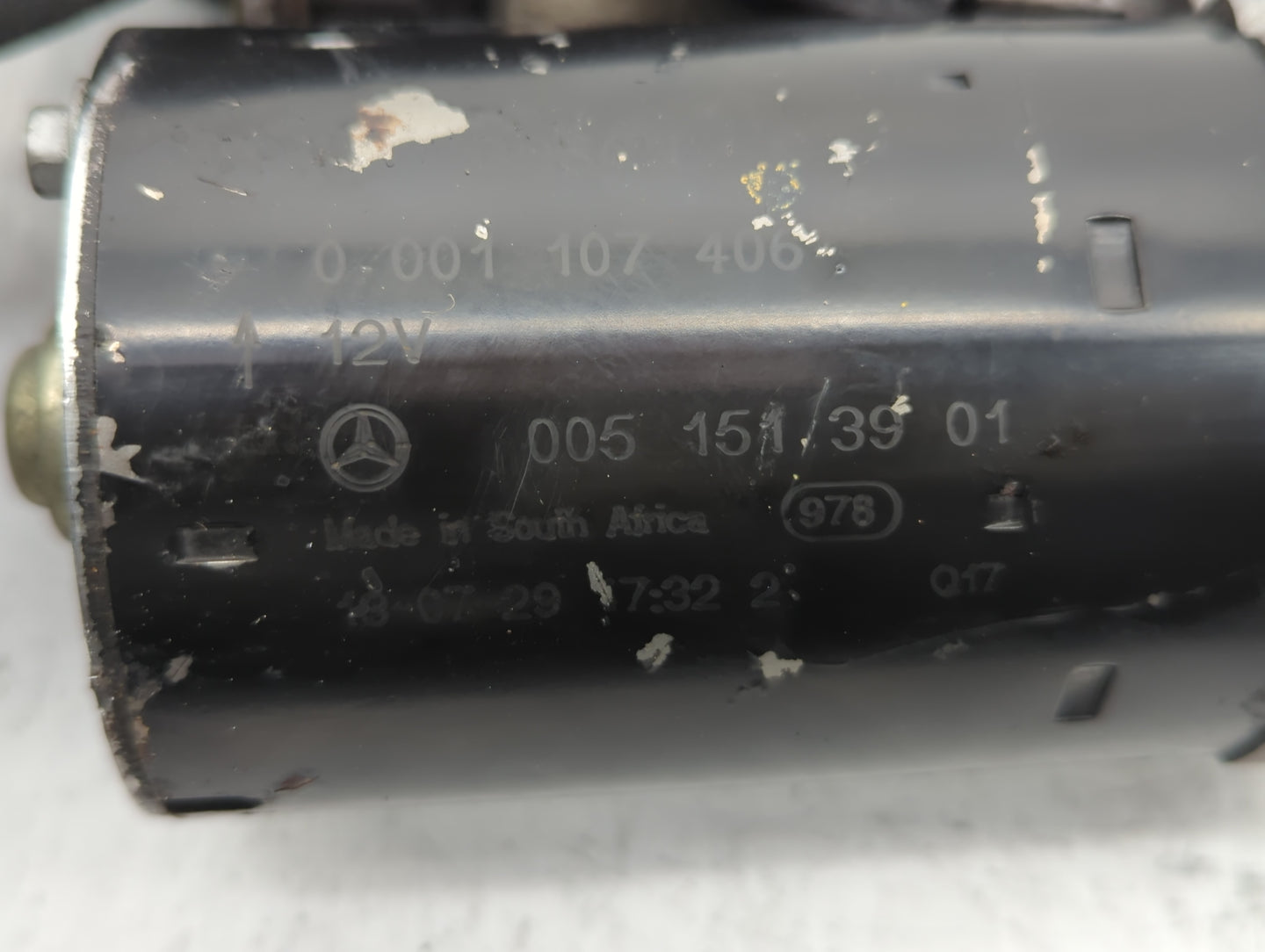 2012-2015 Mercedes-Benz C250 Car Starter Motor Solenoid OEM P/N:0 001 107 406 Fits Fits 2003 2004 2005 2012 2013 2014 2015 O